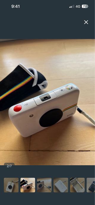 Cámara Polaroid Snap Blanca