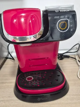 Cafetera Bosch con cápsula rellenable
