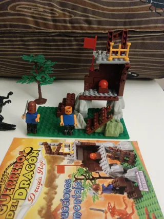 Juego Los Guerreros del Dragón Dinova