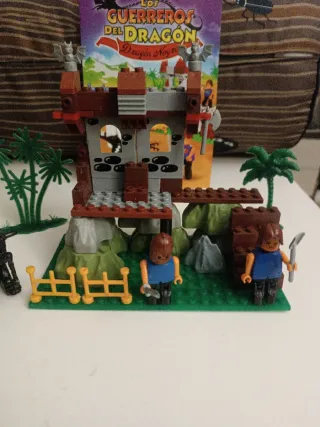 Juego Los Guerreros del Dragón Dinova