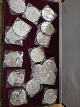 Medallas Plata Pura Comunidades Autónomas