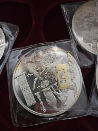 Medallas Plata Pura Comunidades Autónomas