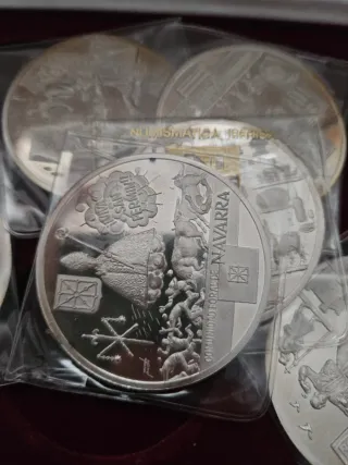 Medallas Plata Pura Comunidades Autónomas