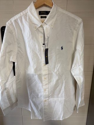 Camisa Polo Ralph Lauren Blanca