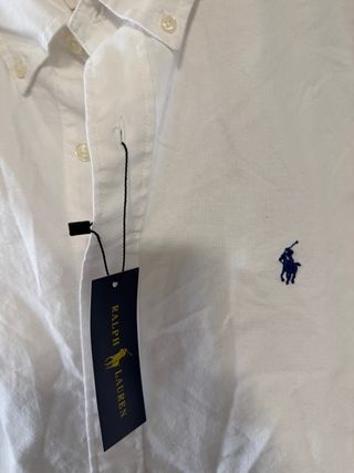 Camisa Polo Ralph Lauren Blanca