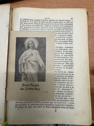 Libro Año Cristiano antiguo 1851