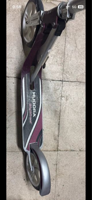 Patinete Hudora plegable