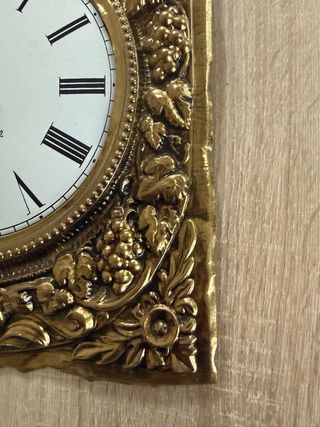 Frontal Reloj Morez Dorado