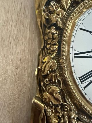 Frontal Reloj Morez Dorado