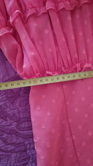 Traje de Flamenca Rojo y Blanco