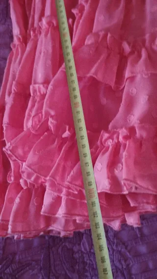 Traje de Flamenca Rojo y Blanco