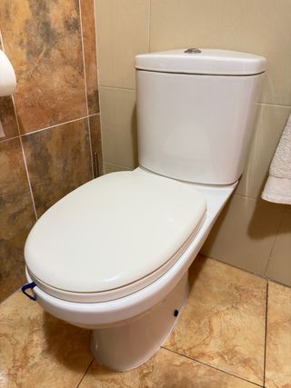 Juego de sanitarios: lavabo, bidé y WC