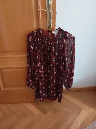 Vestido Zara Talla S Estampado