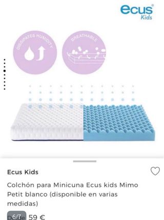 Minicuna Zara Home con colchón