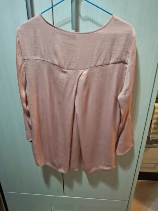 Blusa Stradivarius Rosa Talla M