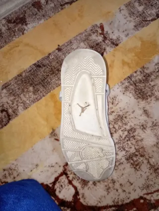 Jordan 4 Pure Money Blancas Plata