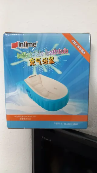 Bañera hinchable Intime para bebé