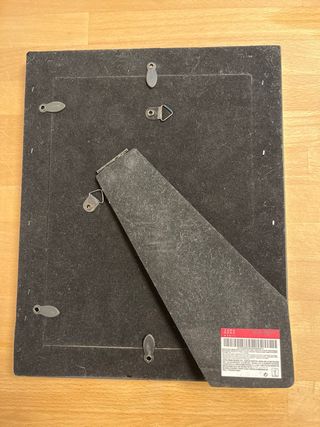 Marco de fotos Zara Home plateado