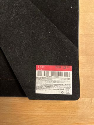 Marco de fotos Zara Home plateado