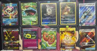 Lote Cartas Pokémon EX, GX, Entrenador