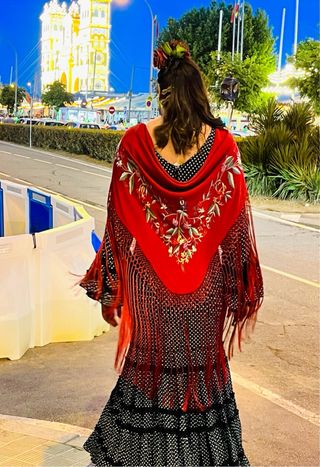 Traje de flamenca