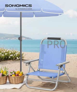 Silla de playa plegable portátil - Songmics