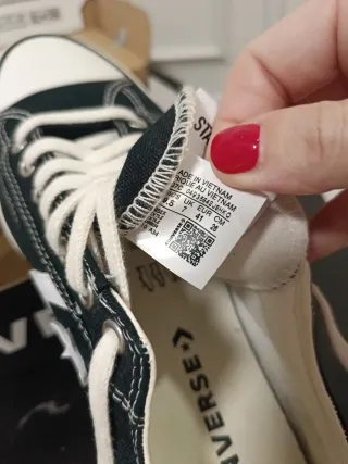 Zapatillas Converse All Star Negras Mujer