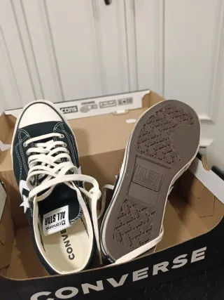 Zapatillas Converse All Star Negras Mujer