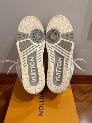 Scarpe Louis Vuitton Grigio Bianco