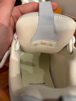 Scarpe Louis Vuitton Grigio Bianco