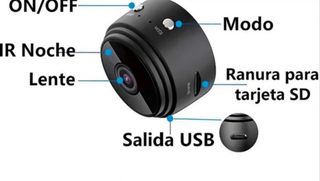 Mini Cámara Espía 1080P SIN ABRIR