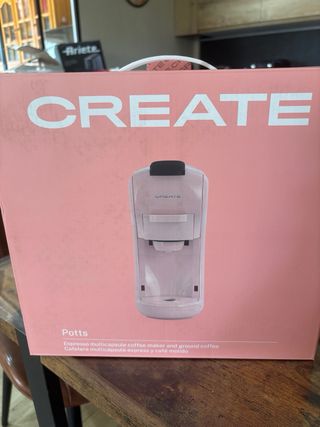 Cafetera Create Multicápsulas Rosa