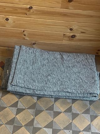 Alfombra TIPHEDE IKEA Negro/natural