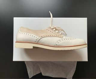 Zapatos de comunión niño talla 36 beige – piel – M