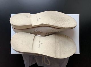 Zapatos de comunión niño talla 36 beige – piel – M