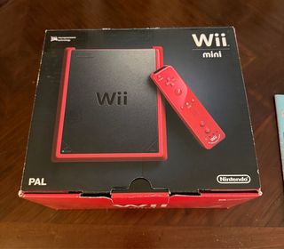 Nintendo Wii Mini Roja Nueva
