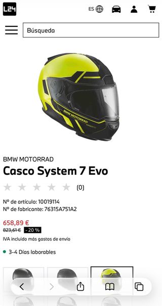 Casco BMW System 7 EVO Carbon