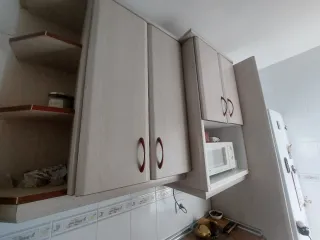 Muebles de cocina, encimera y fregadero
