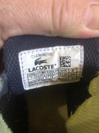 Zapatillas niño Talla 26