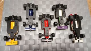 LOTE COCHES SCALEXTRIC F1