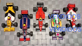 LOTE COCHES SCALEXTRIC F1