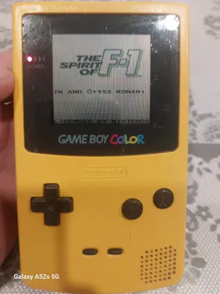 Nintendo Game Boy Color Amarillo