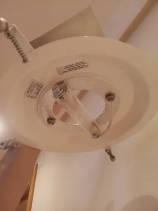 Lámpara techo infantil cristal labrado