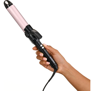 Rizador BaByliss 32mm Negro/Rosa