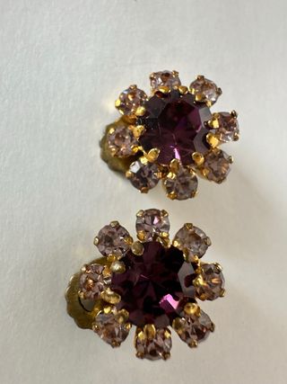 Clip vintage cristalli Austria anni '30