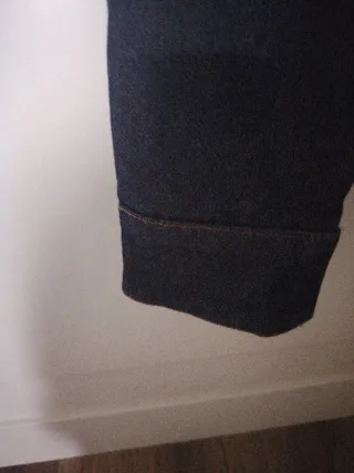 Chaqueta vaquera Zara azul oscuro