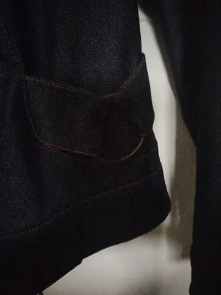 Chaqueta vaquera Zara azul oscuro