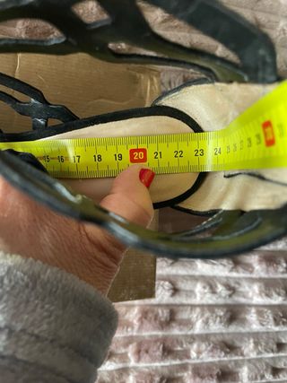 Sandalias de tacón UNISA negras talla 35