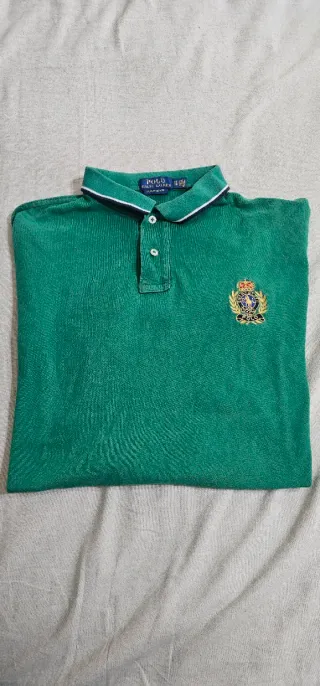 Polo Ralph Lauren Verde XL Logo Crest