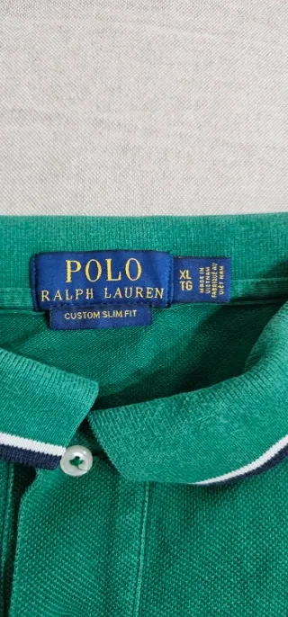 Polo Ralph Lauren Verde XL Logo Crest